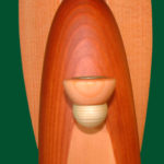 Bjoern Koehler KunsthandwerkAngel with cande holderReddish
