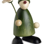 Bjoern Koehler Kunsthandwerk - Gratulant Phillip with Flower, green