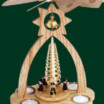 Glaesser - 'Bell Shaped' pyramid for tea lights - Choir-boys