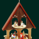 Glaesser - Pyramid  2-tiers Christmas Gifts Ceremony
