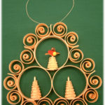 Johanness Heidrich - Window Decoration with 3 trees and bird